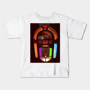 Antique Wurlitzer Juke Box Kids T-Shirt